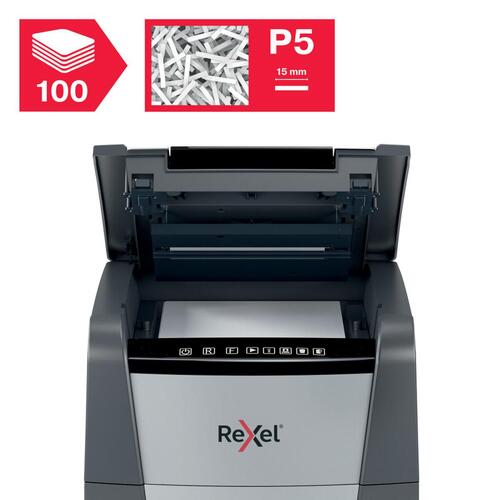 Micro-Cut Paper makulator Rexel Optimum Auto+ 100M