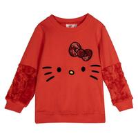 Sweaters uden Hætte Hello Kitty Rød 10 år