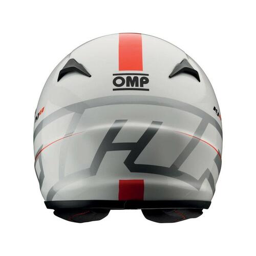 Hjelm OMP KJ8 EVO XS Hvid