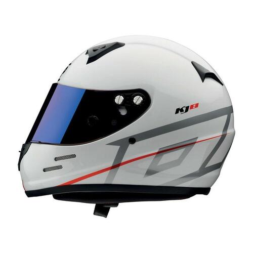 Hjelm OMP KJ8 EVO XS Hvid