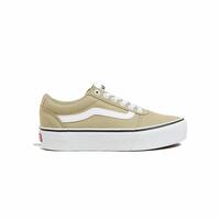 Kvinde Casual Sneakers Vans Ward Platform Cnvs Elm Beige Lys brun 36