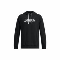 Hættetrøje til Mænd Under Armour Rival Flc Txtr Sort M