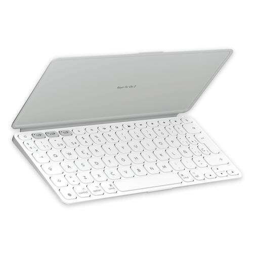Bluetooth-tastatur Logitech 920-013011 Spansk qwerty Grå Hvid/Grå