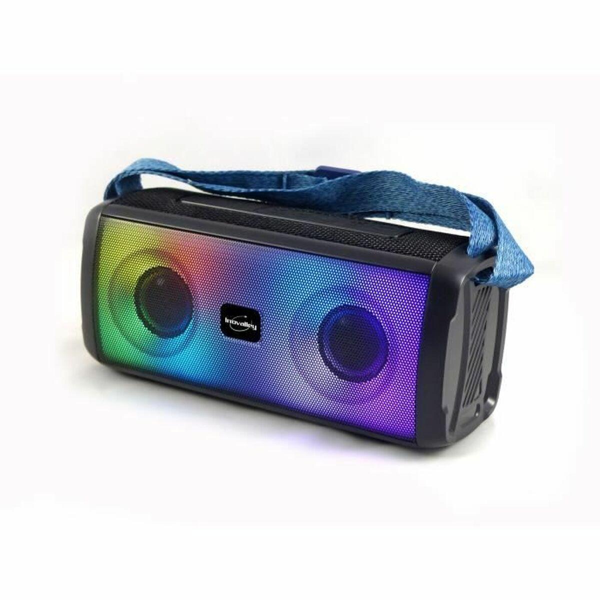 Inovalley HP345-B bærbar Bluetooth-højttaler - Sort