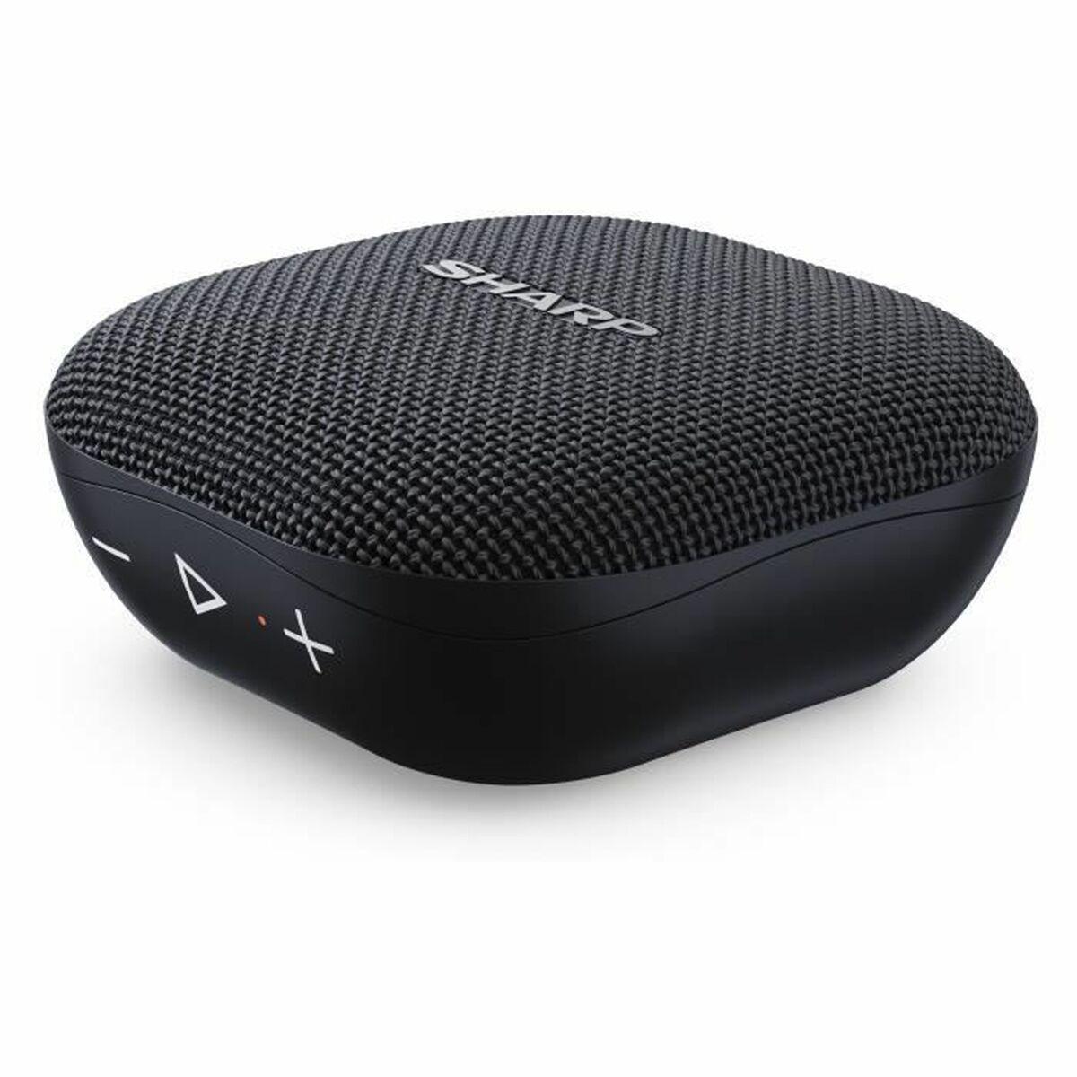 Transportabel højttaler Sharp GX-BT60BK Hvid Sort 6 W