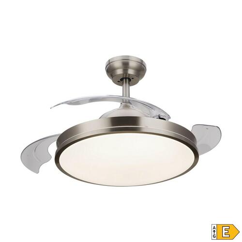 Loftsventilator med lys Philips Atlas 35 W 28 W 4500 Lm nikkel (2700 K)