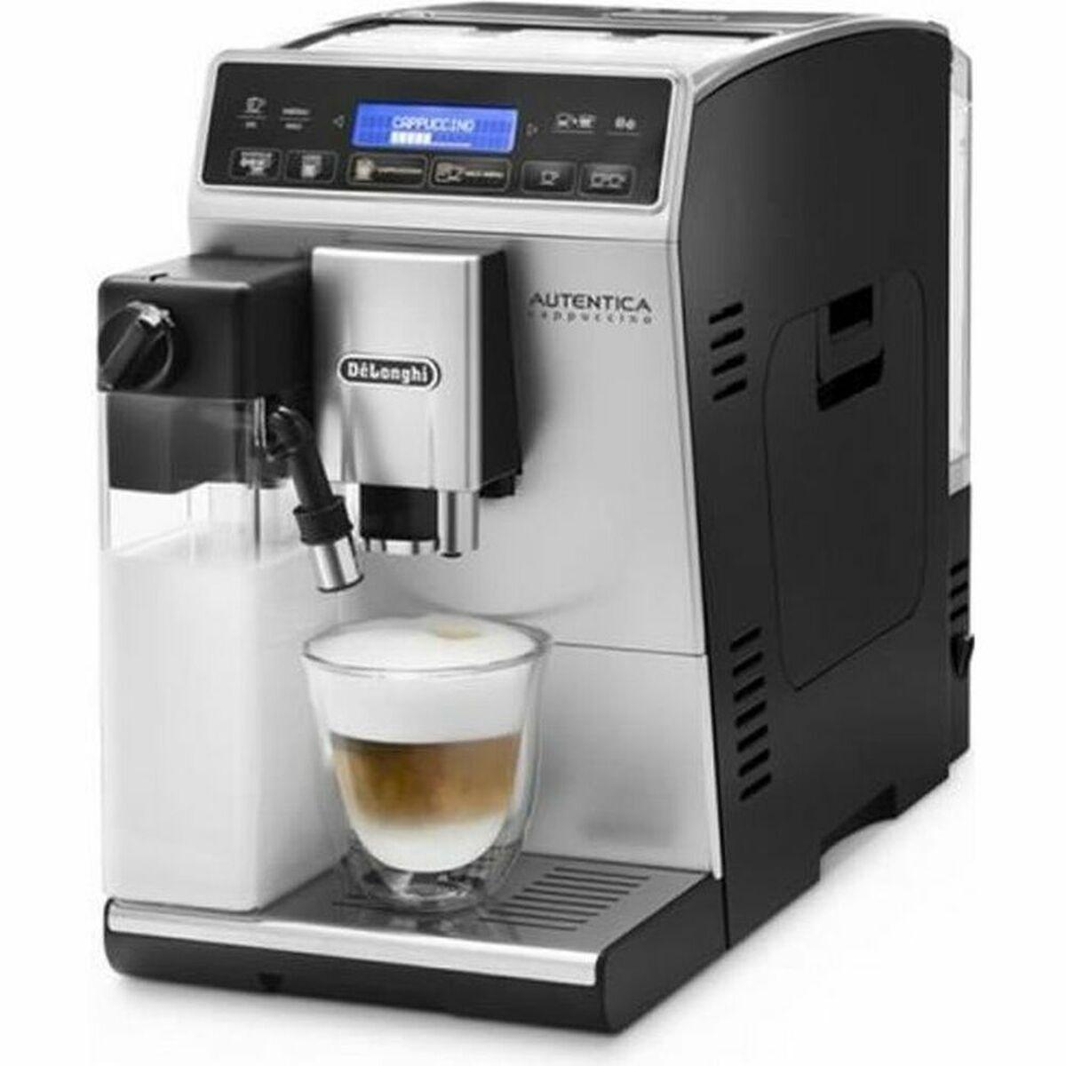 Superautomatisk kaffemaskine DeLonghi Cappuccino ETAM 29.660.SB Sølvfarvet 1450 W 15 bar 1,4 L