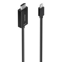 Mini DisplayPort til HDMI-adapter Aisens Sort 1,5 m