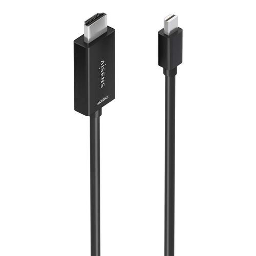 Mini DisplayPort til HDMI-adapter Aisens Sort 1,5 m