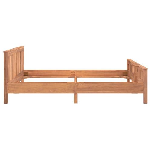 Sengestel 160x200 cm massivt teaktræ