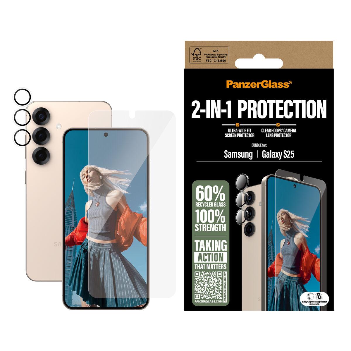 PanzerGlass 2-in-1 Protection Bundle Samsung Galaxy S25 Samsung - Galaxy S25