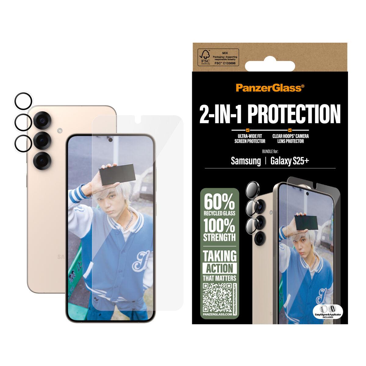 PanzerGlass 2-in-1 Protection Bundle Samsung Galaxy S25+ Samsung - Galaxy S25+
