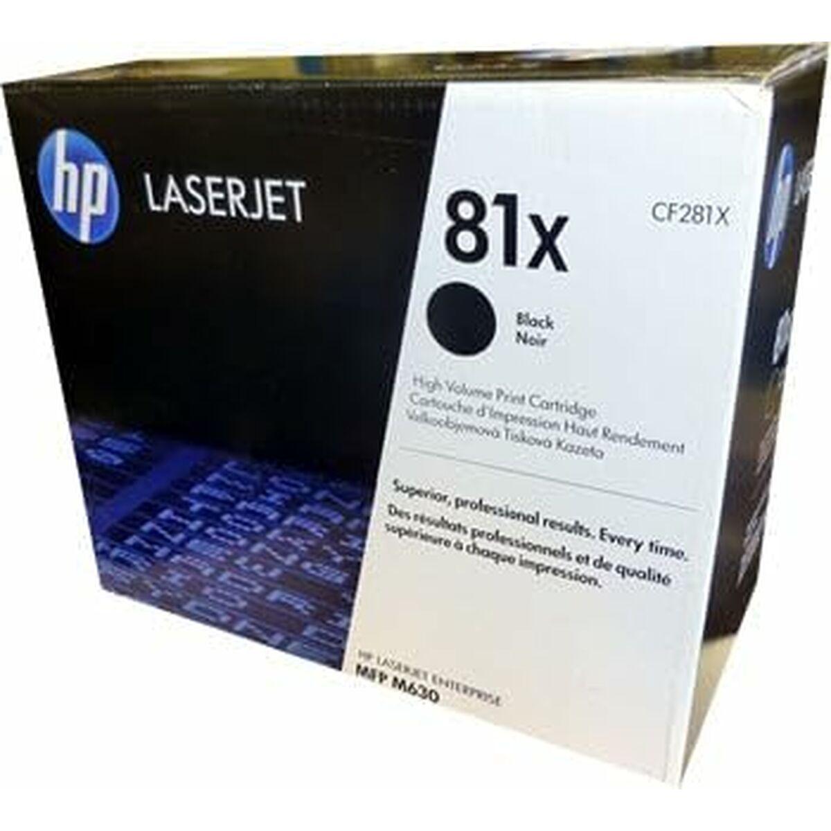 Static CF281X sort toner - kompatibel med HP (1 stk.)