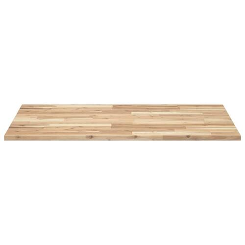 Bordplade 80x70x2 cm rektangulær massivt akacietræ