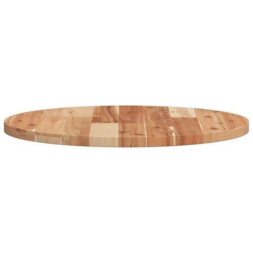 Bordplade Ø50x2 cm massivt akacietræ rund