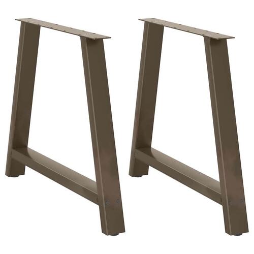 Sofabordben A-formet 2 stk 90x(72-73) cm stål