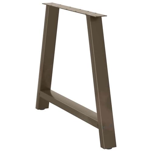 Sofabordben A-formet 2 stk 90x(72-73) cm stål