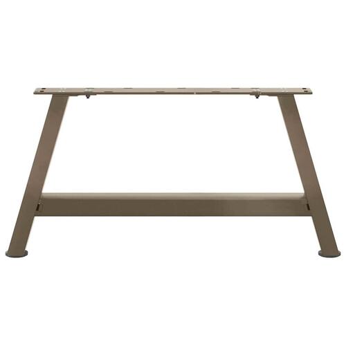 Sofabordben A-formet 2 stk 70x(30-31) cm stål