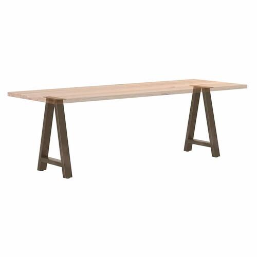 Sofabordben A-formet 2 stk 60x(72-73) cm stål