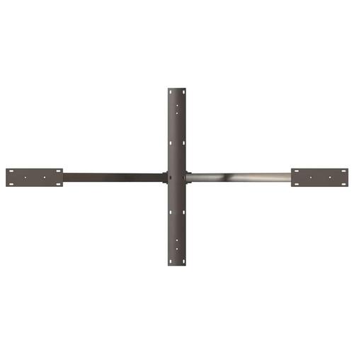 Spisebordsben edderkopform naturstål 150x78x(72-73) cm stål
