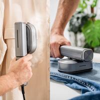 2-in-1 Rejse-dampstrygejern Vaoron InnovaGoods