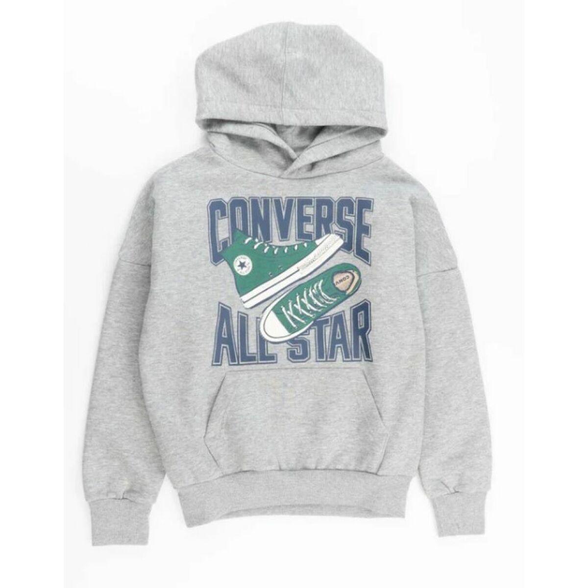 Converse hættetrøje til børn - All Star Sneaker GFX, grå, 16 år
