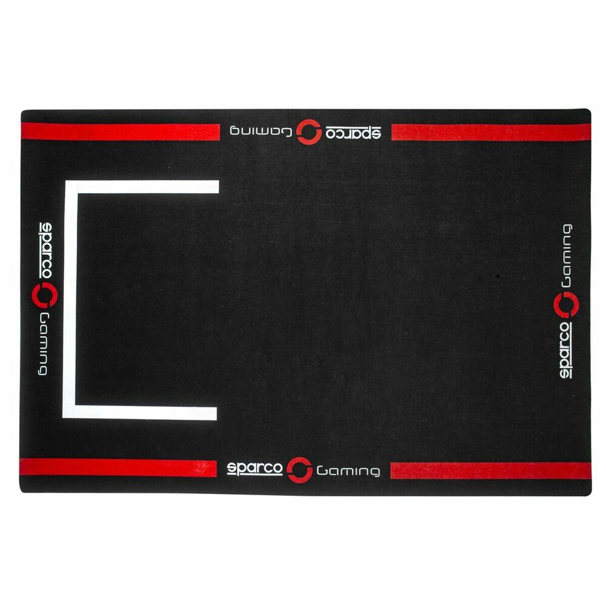 Gaming måtte Sparco S099101NRRS Rød