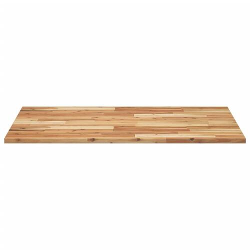 Bordplade 80x70x2 cm rektangulær massivt akacietræ