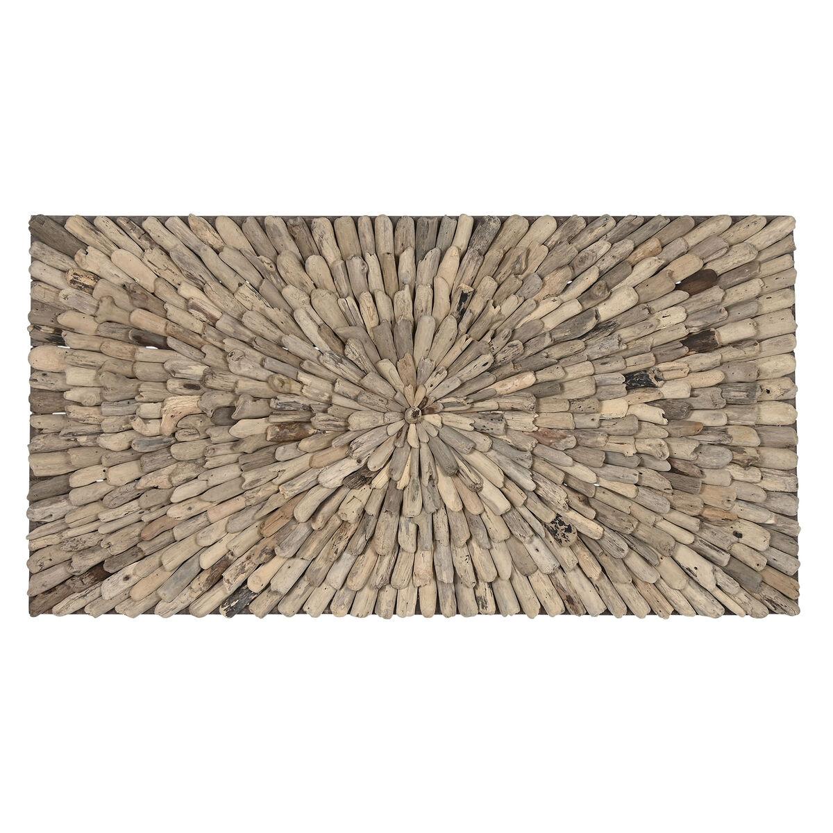 Vægdekoration Home ESPRIT Natur Middelhavet 120 x 10 x 60 cm