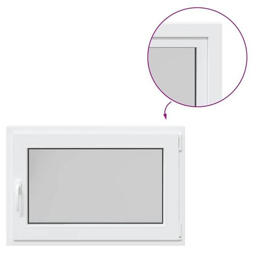 Kældervindue RISOR 90x50 cm Tilt&Drej DIN højre hvid
