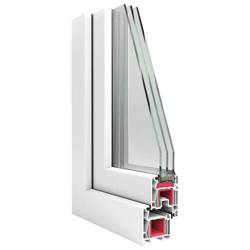 Kældervindue RISOR 90x50 cm Tilt&Drej DIN højre hvid