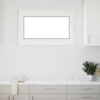 Kældervindue RISOR 100x70 cm Tilt&Drej DIN venstre hvid