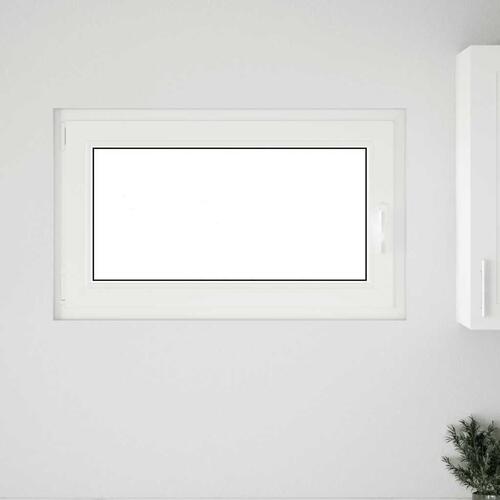Kældervindue RISOR 100x70 cm Tilt&Drej DIN venstre hvid