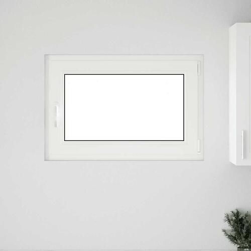 Kældervindue RISOR 90x50 cm Tilt&Drej DIN højre hvid