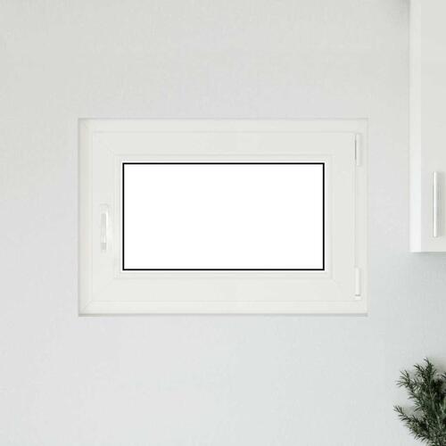 Kældervindue RISOR 50x75 cm Tilt&Drej DIN højre hvid