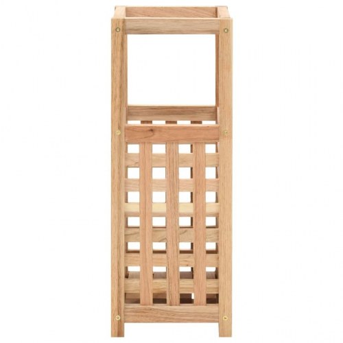 Paraplystativ i massivt valnøddetræ - 18 × 18 × 50 cm