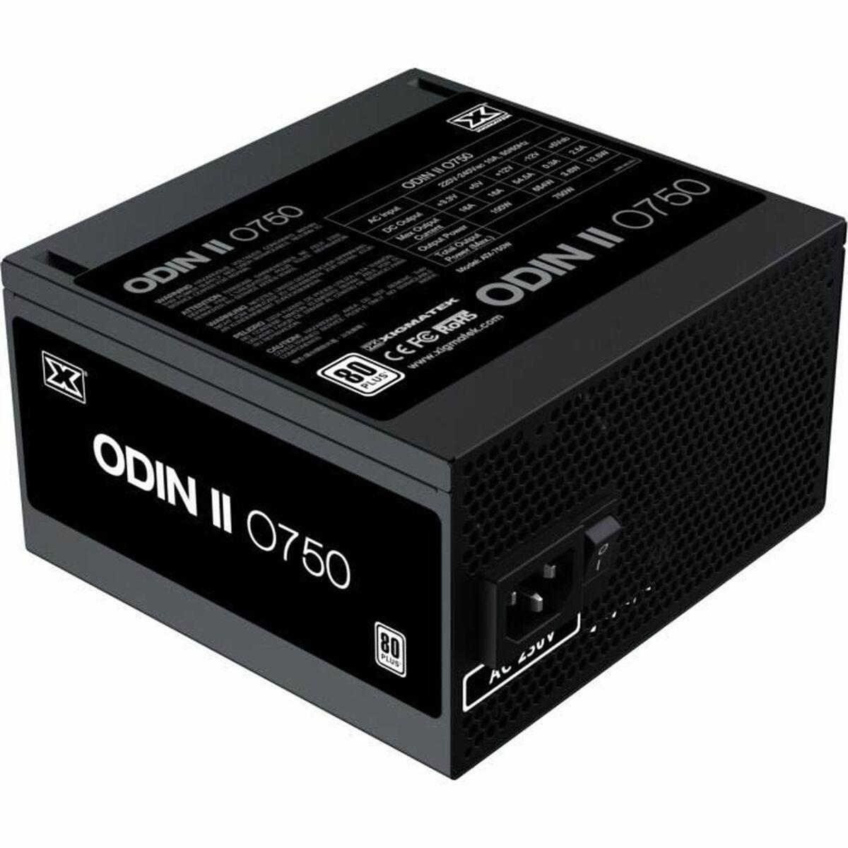 XIGMATEK Odin II O750 strømforsyning - 750 W, 80 PLUS