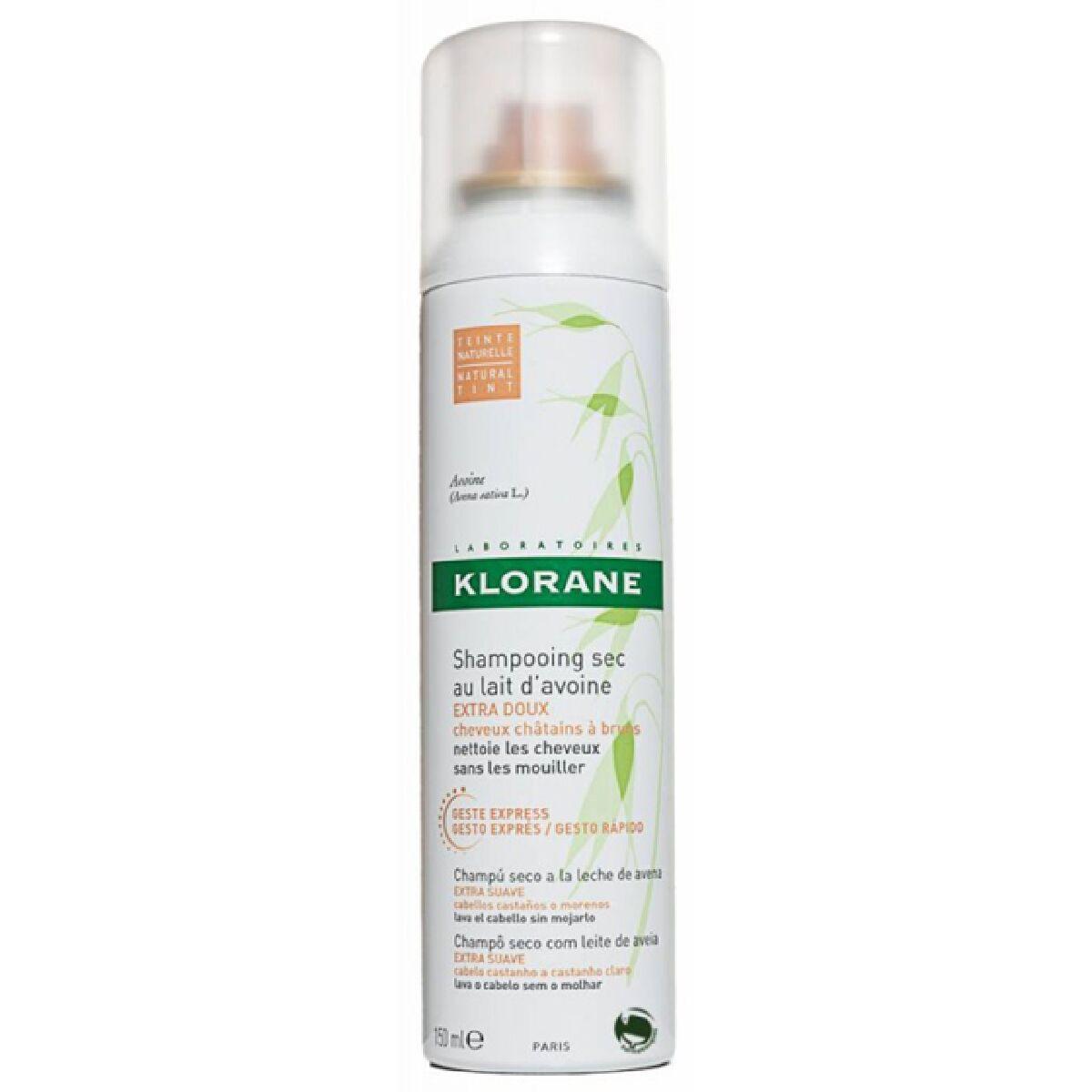 Klorane Dry Shampoo With Oat Milk - Tint 150 ml