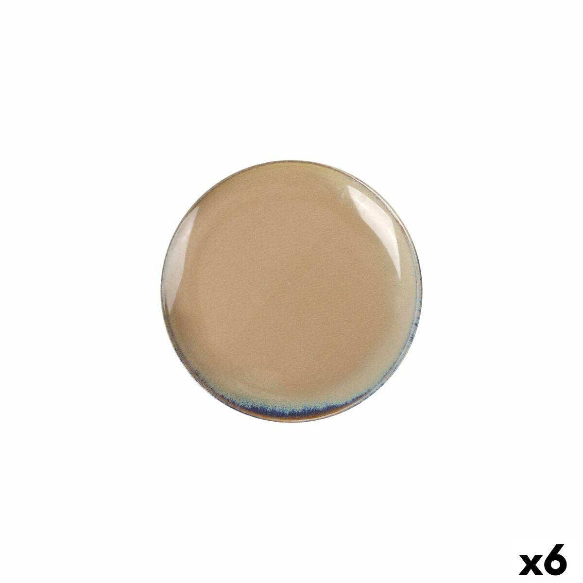 Inde flad middagstallerken Ø 20 cm - sæt á 6