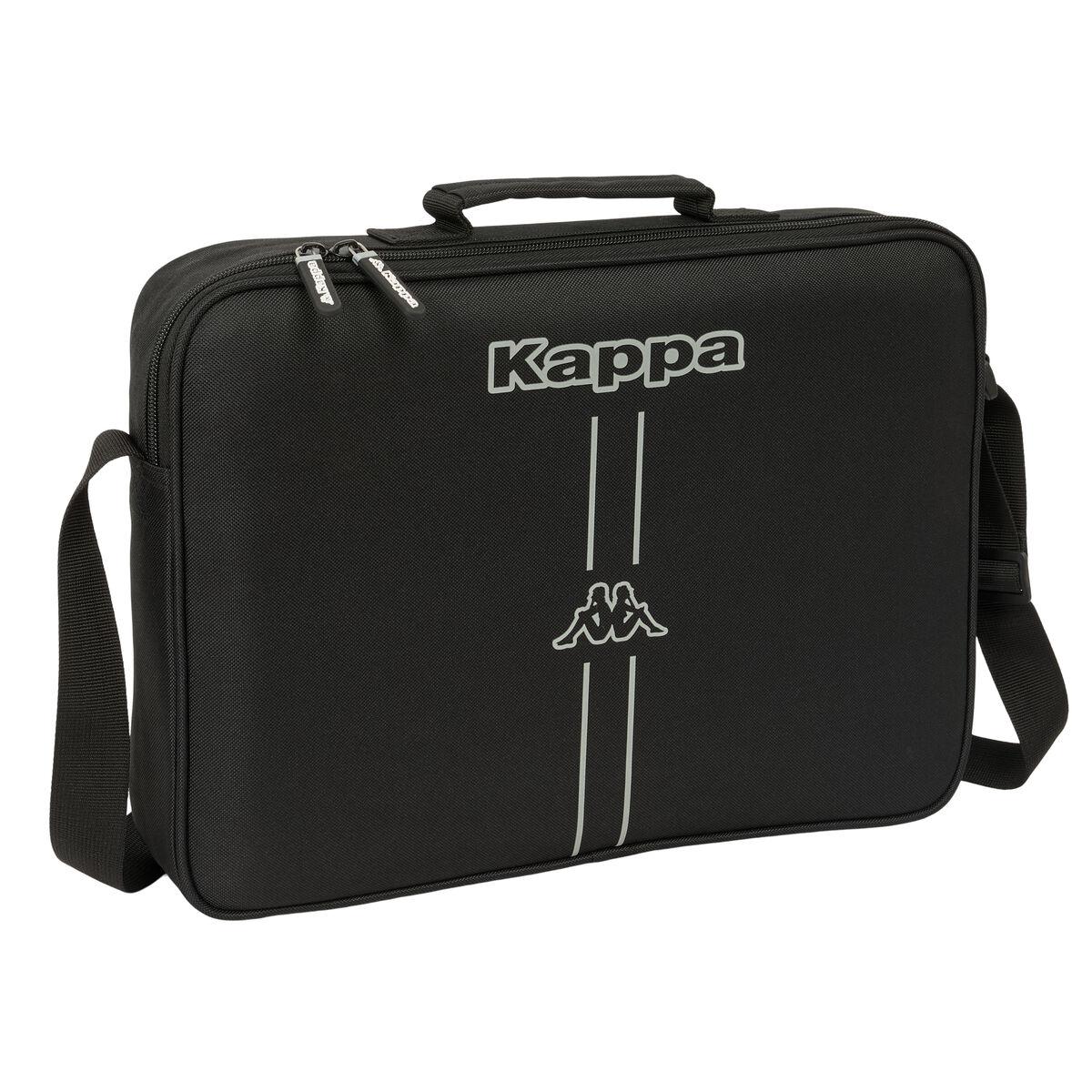 Kappa skoletaske Dark - sort, 38 × 28 × 6 cm