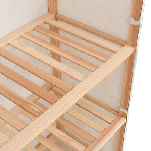Tøjgarderobe i 3 niveauer 79x40x170 cm
