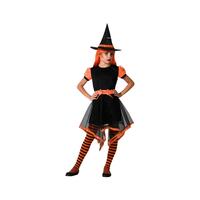 Kostume til børn Orange Heks 10-12 år