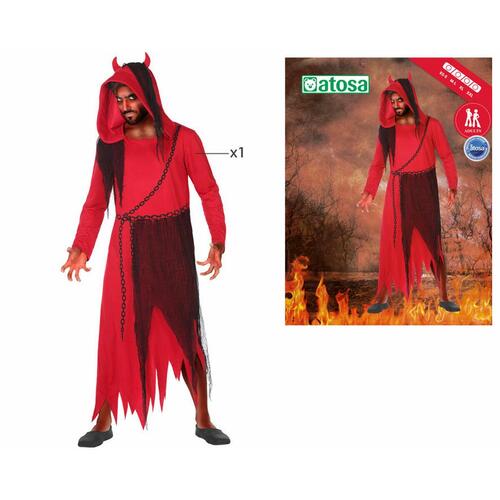 Kostume til voksne Rød Dæmon XL (1 Dele)