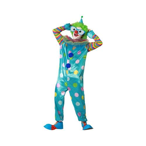 Kostume til voksne Mande klovn XL