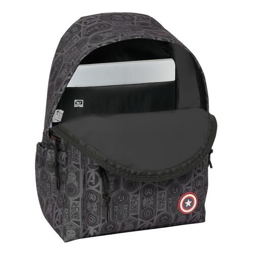 Skoletaske The Avengers Vendetta Sort 31 x 43 x 13 cm