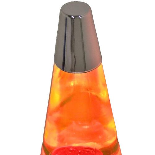 Lava Lampe Alexandra House Living Gul Pink Metal 9 x 37 x 9 cm