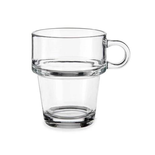Te- og kaffekop Vivalto Z908-9/BHA6 Gennemsigtig Glas 270 ml (6 enheder)
