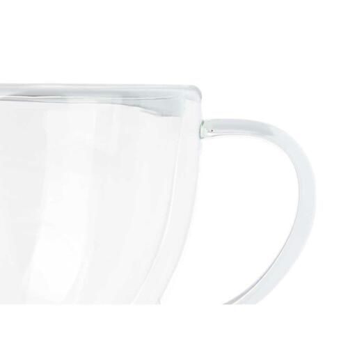 Te- og kaffekop Vivalto OCT-DG2397 Gennemsigtig Borosilikatglas 140 ml (6 enheder)