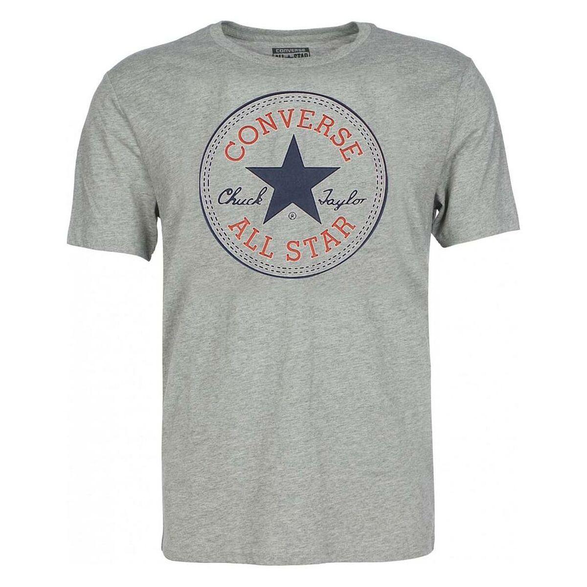 Converse CHUCK PATCH SHORT T-shirt til drenge, grå - 16 år