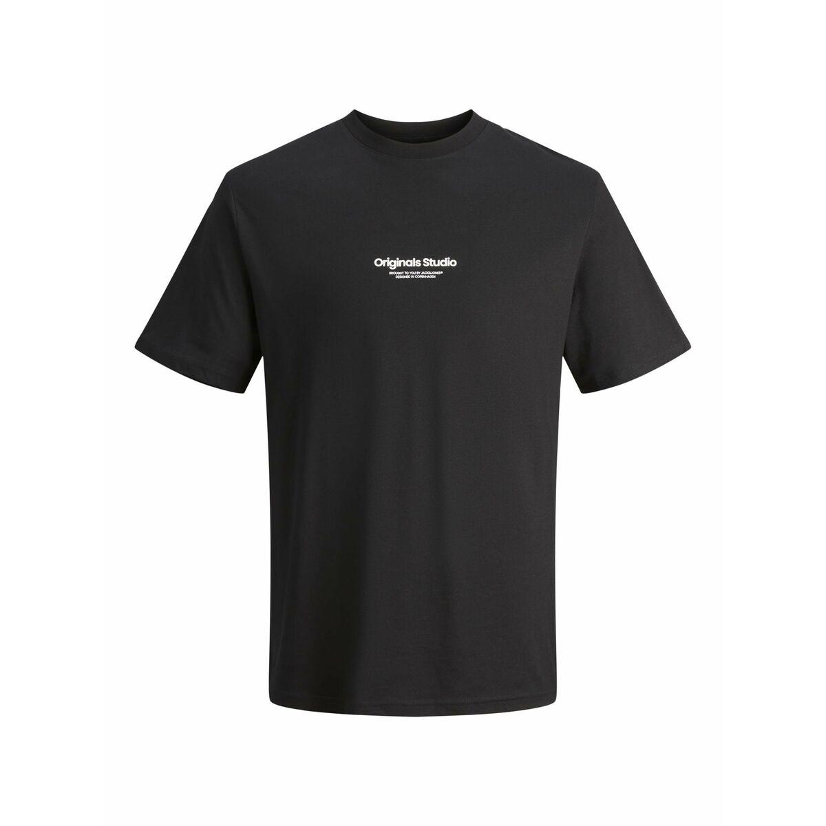 Kortærmet T-shirt til Mænd Jack & Jones JORVESTERBRO TEE SS 12240121 Sort L